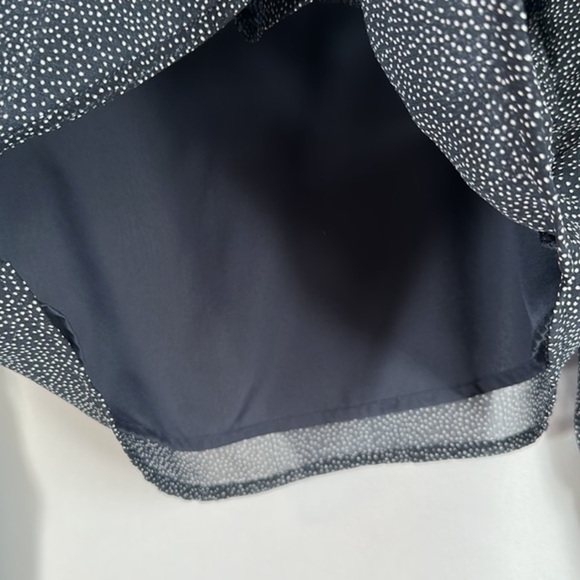 Gentle Fawn Navy Blue Open Back Polkadot Blouse - Picture 10 of 11